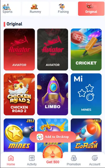 Original Real Money Games
